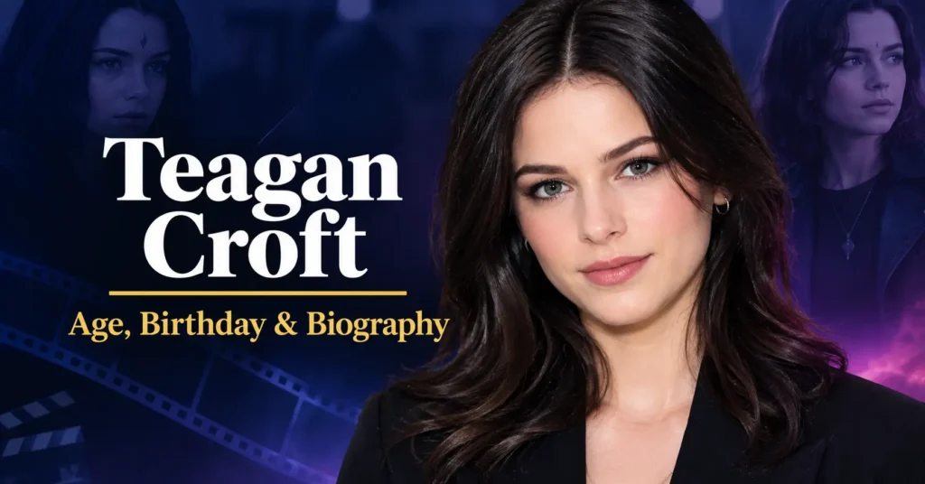 Teagan Croft age and biography feature image highlighting her acting career and Titans role.