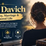 Vera Davich biography feature image highlighting her personal life and reported connection to actor Scott Patterson.